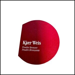 Kjaer Weis Powder Bronzer Red Empty Compact Edition Makeup Cosmetics